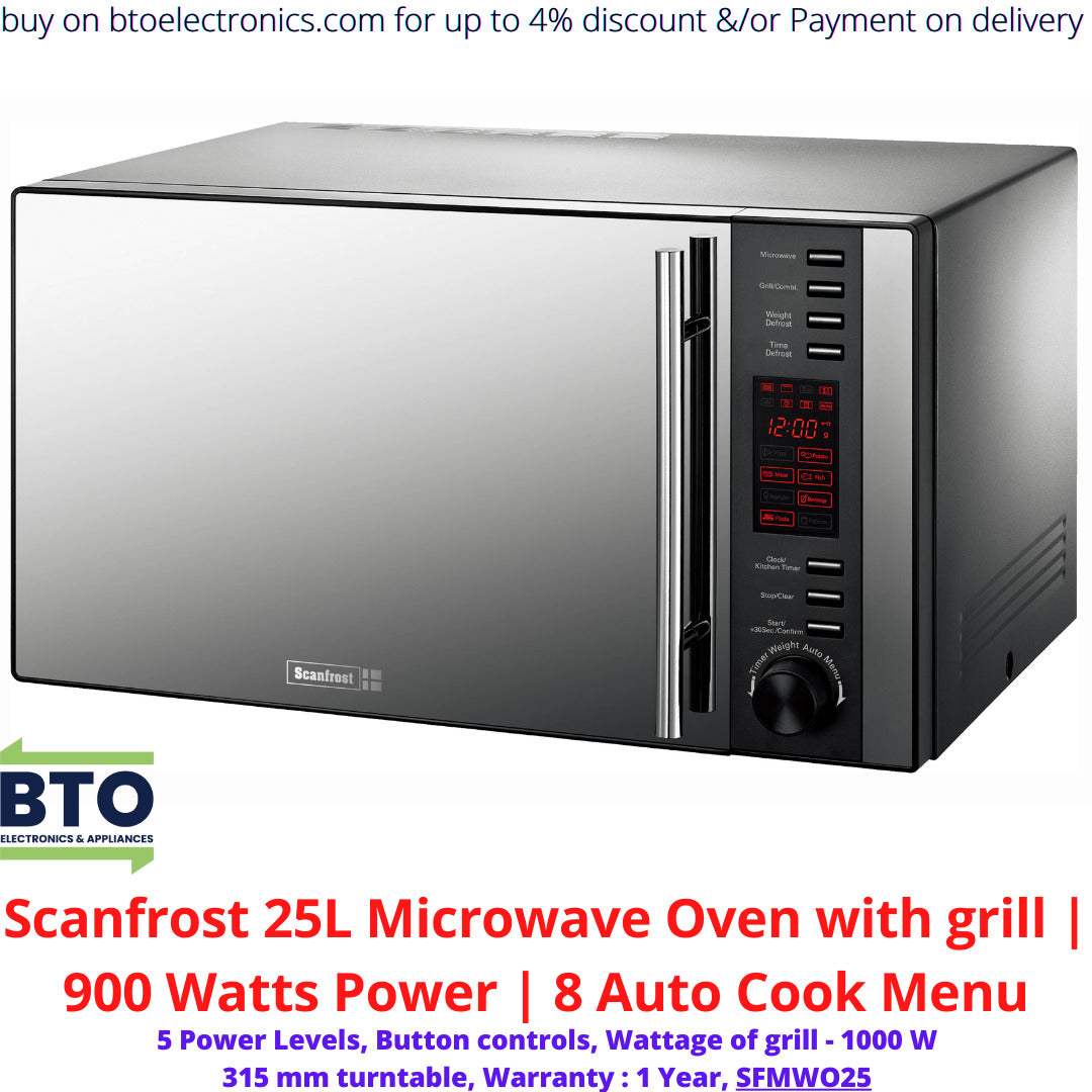 Scanfrost 23 Litres Microwave Oven with Grill